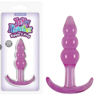 Jelly Rancher Ripple T-Plug - Purple Jelly Rancher Ripple T-Plug - Purple